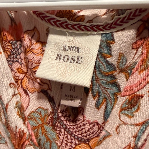 Knox Rose Pink Floral Tiered Maxi Dress - Picture 4 of 7